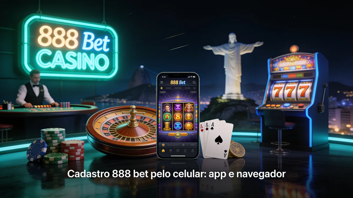 888 bet no Brasil — Cadastro 888 bet pelo celular: app e navegador
